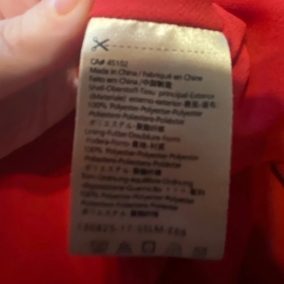 Scotch And Soda Red Layered Tassel Sleeveless Mini Dress Size 1 B21 - Picture 4 of 5